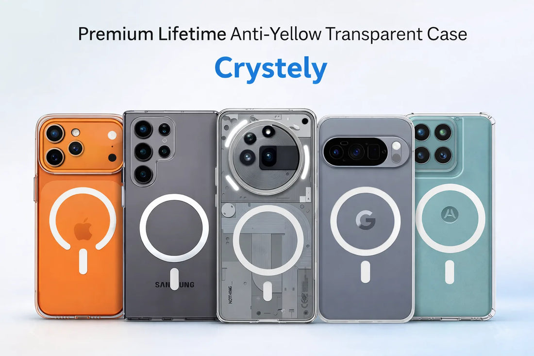  Lifetime Anti-Yellow Transparent Case