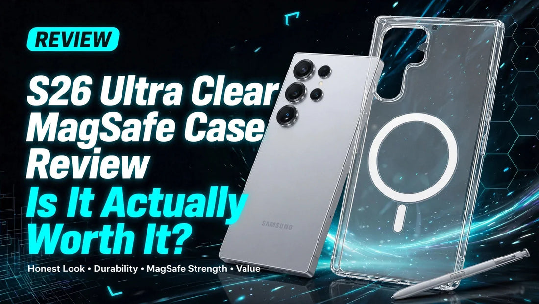 Galaxy S26 Ultra Clear MagSafe Case Review: Is It Actually Worth It?