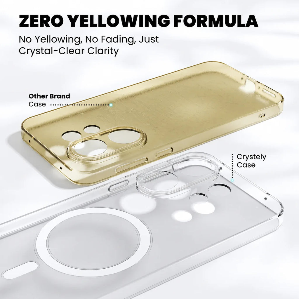 Anti-Yellow MagSafe Clear Case for Vivo V60e