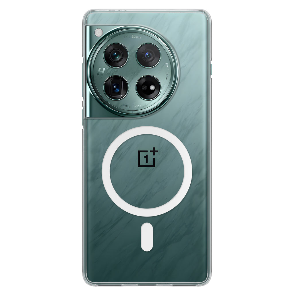 Clear anti-yellow MagSafe case for OnePlus 12
