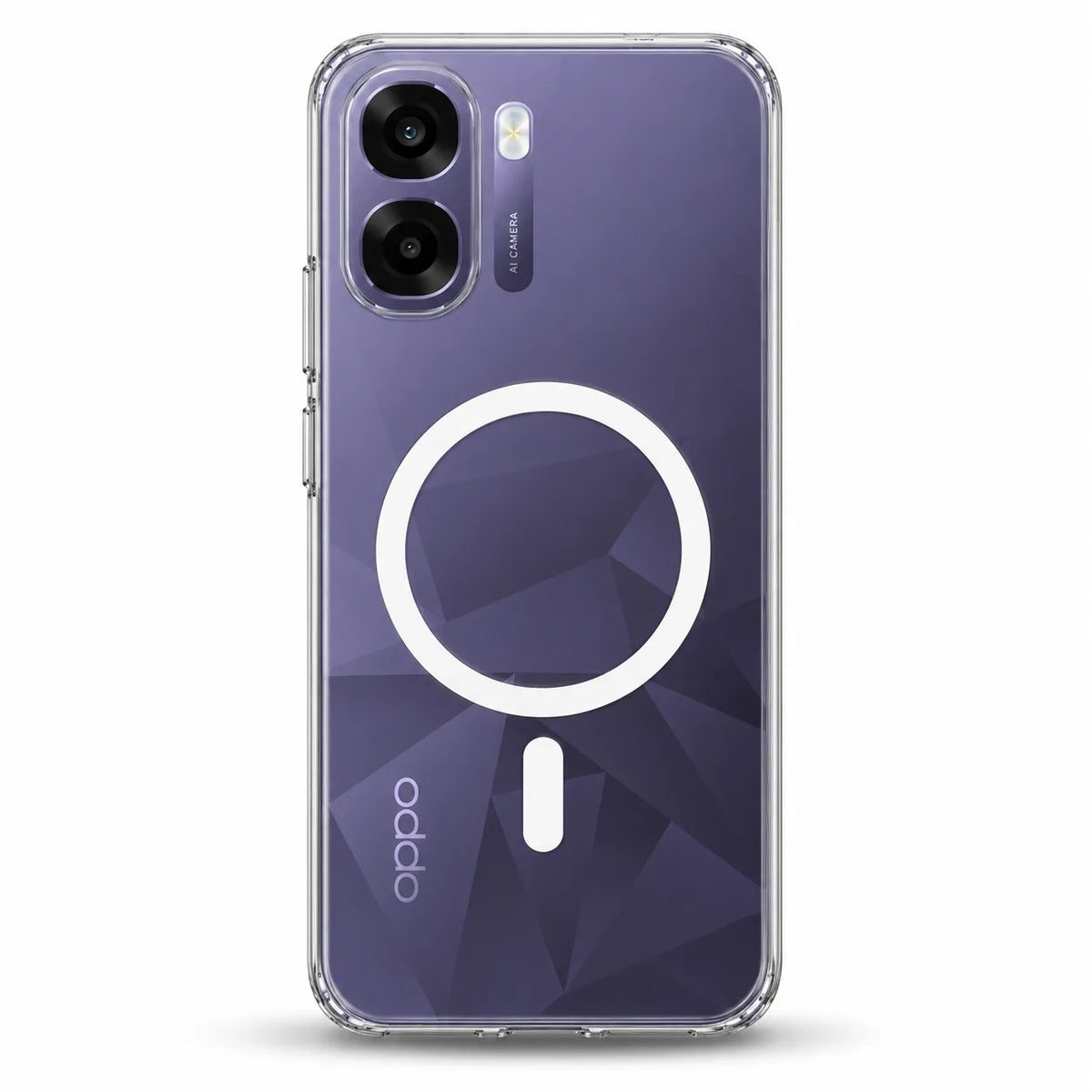 OPPO K14x - Anti Yellow MagSafe Clear Case