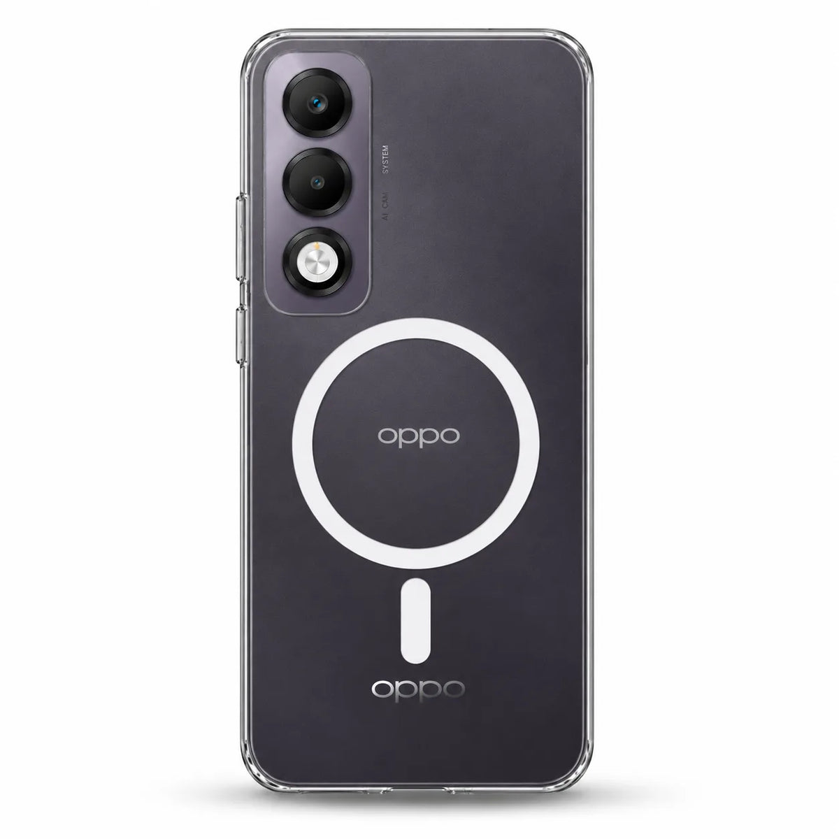 OPPO K13x - Anti Yellow MagSafe Clear Case