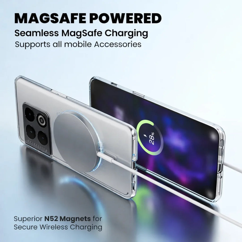Clear Anti-Yellow MagSafe Case – OnePlus 10Pro
