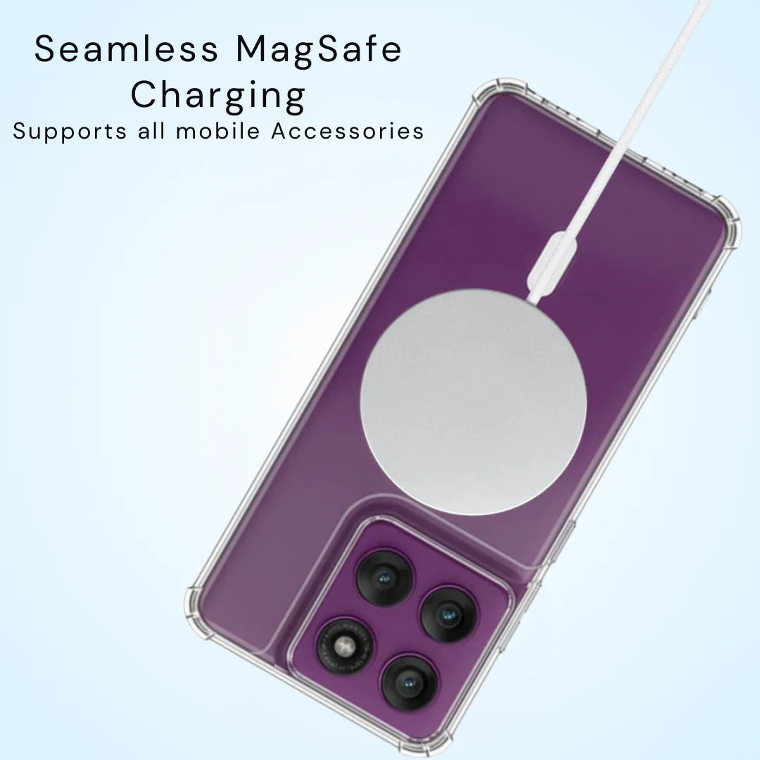 Clear Anti-Yellow MagSafe Case – Motorola Edge 60 Fusion