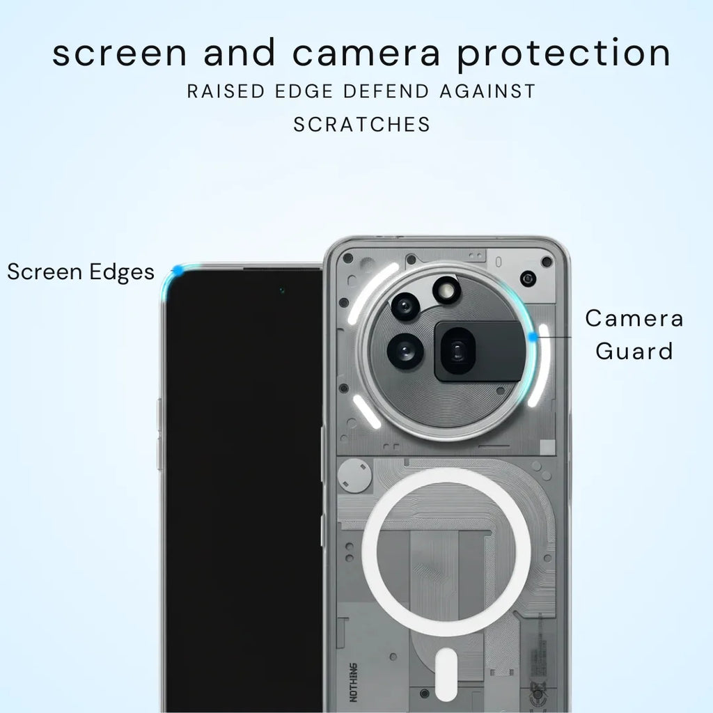 Nothing 3A Pro Transparent Anti-Yellow MagSafe Case