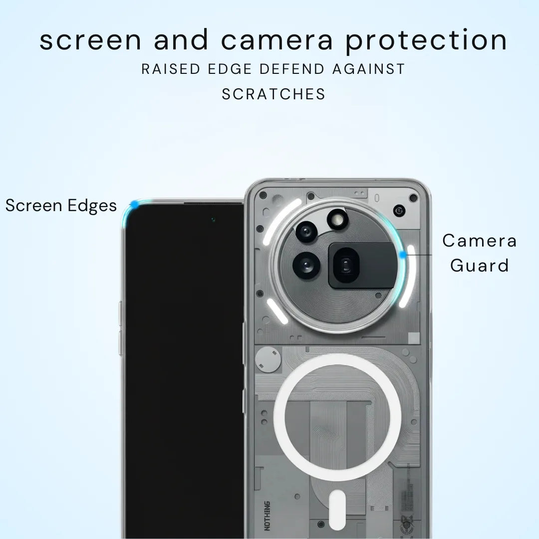 Nothing 3A Pro Transparent Anti-Yellow MagSafe Case