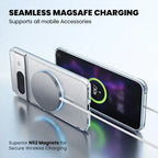 Crystal Clear Anti-Yellow MagSafe Case for Google Pixel 7A