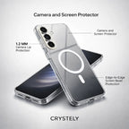 Anti Yellow Magsafe Clear Case Samsung S24 Plus