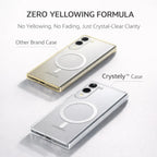 Anti-Yellow MagSafe Clear Case  Samsung S25 Edge
