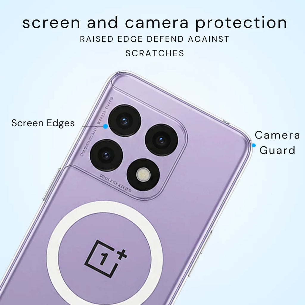 Clear Anti-Yellow MagSafe Case – OnePlus 10Pro