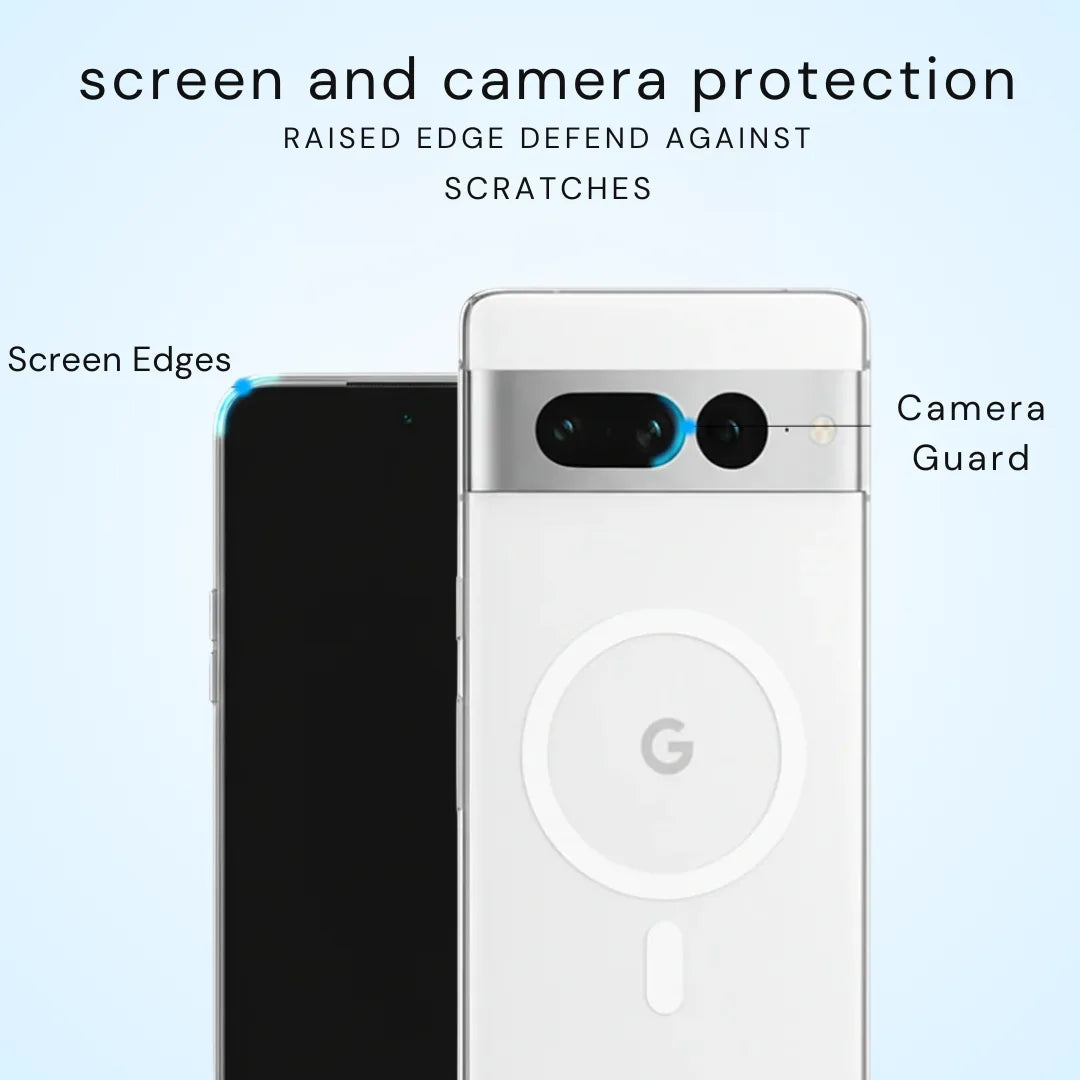 Crystal Clear Anti-Yellow MagSafe Case for Google Pixel 7 Pro