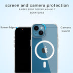 iPhone 15 Anti Yellow Clear MagSafe Case