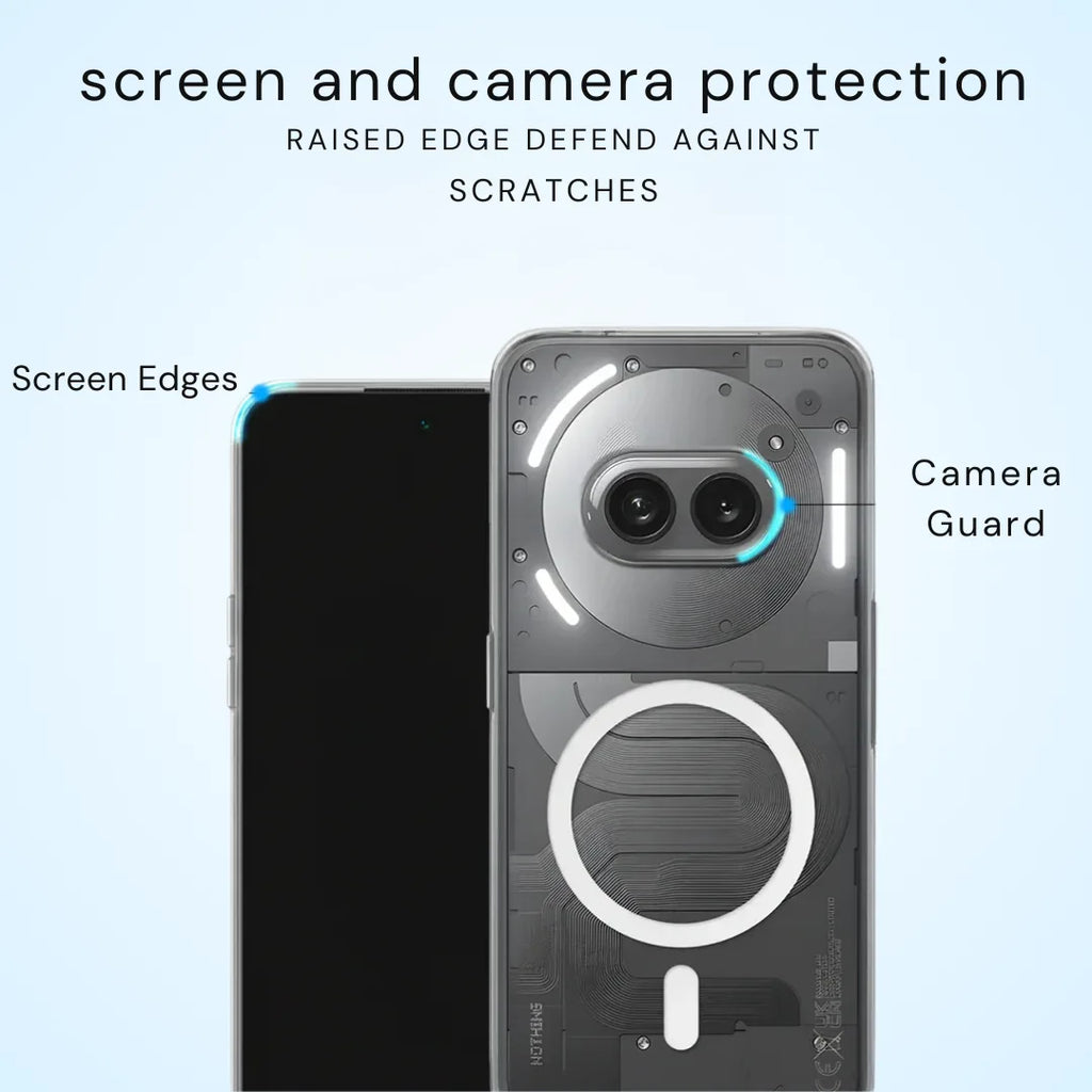 Nothing 2A Transparent Anti-Yellow MagSafe Case