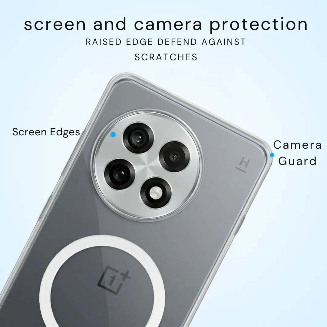 Clear Anti-Yellow MagSafe Case – OnePlus 13R