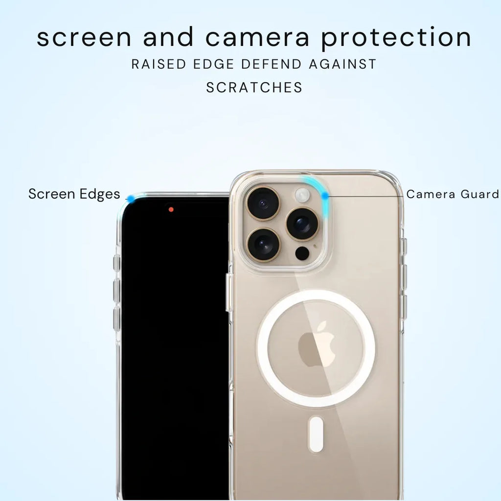 iPhone 16 Pro Max Anti-Yellow Magsafe Clear Case