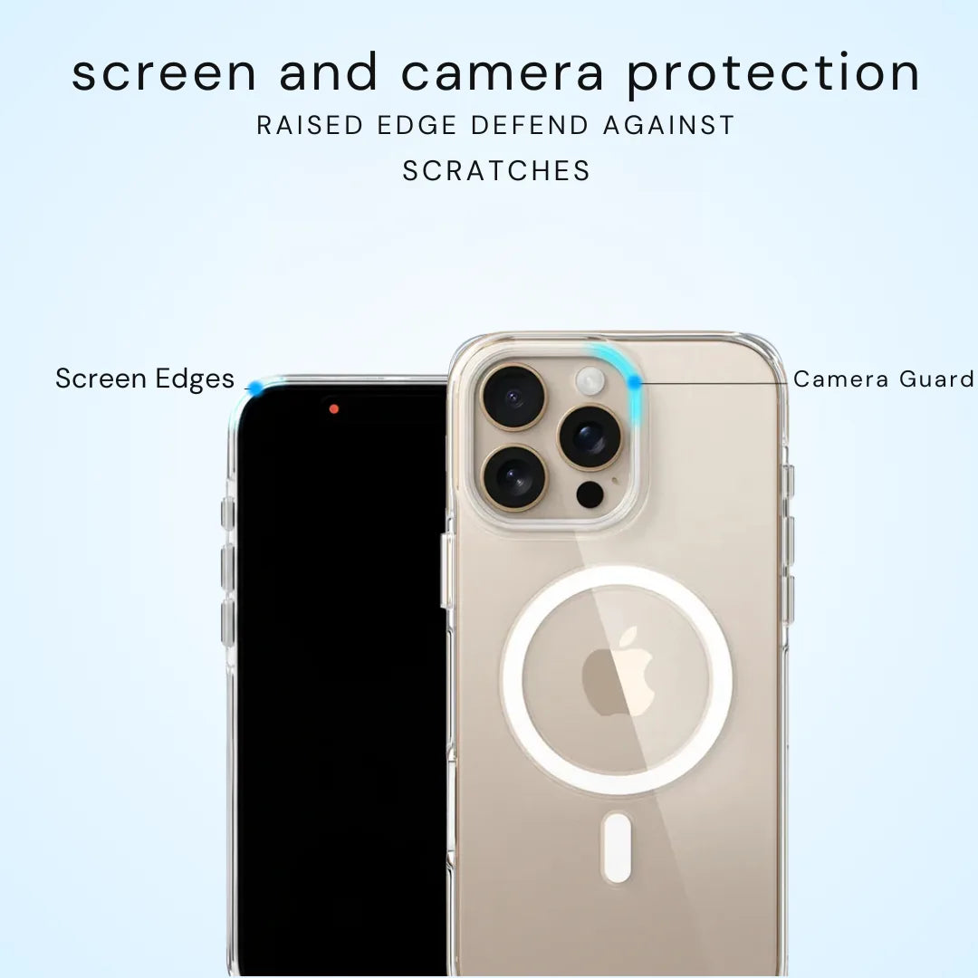 iPhone 16 Pro Max Anti-Yellow Magsafe Clear Case