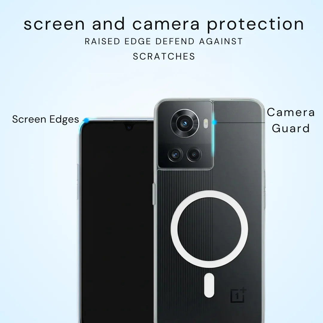 Clear Anti-Yellow MagSafe Case – OnePlus 10R