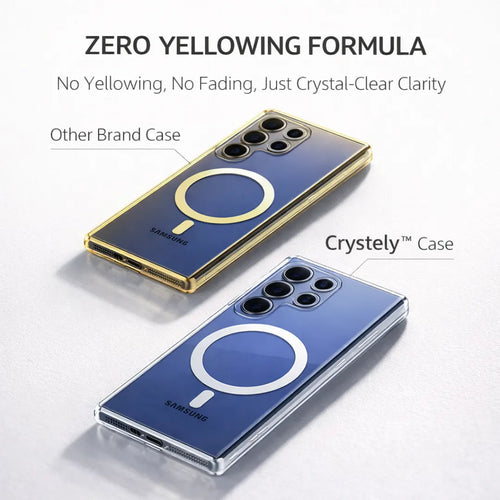 Anti Yellow Magsafe Clear Case Samsung S23