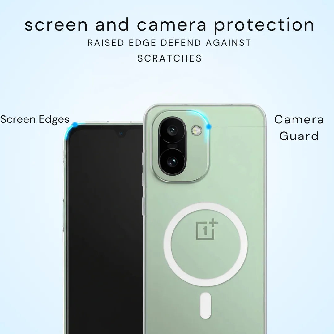 Clear Anti-Yellow MagSafe Case – OnePlus 15R