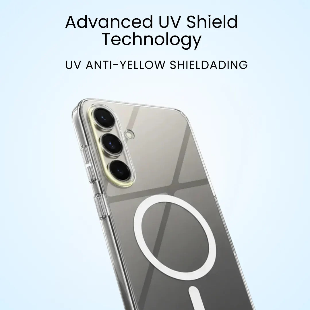 Anti Yellow Magsafe Clear Case Samsung S25