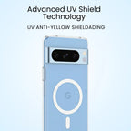 Crystal Clear Anti-Yellow MagSafe Case for Google Pixel 8 Pro