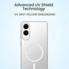 Anti-Yellow MagSafe Clear Case  Samsung S25 Edge