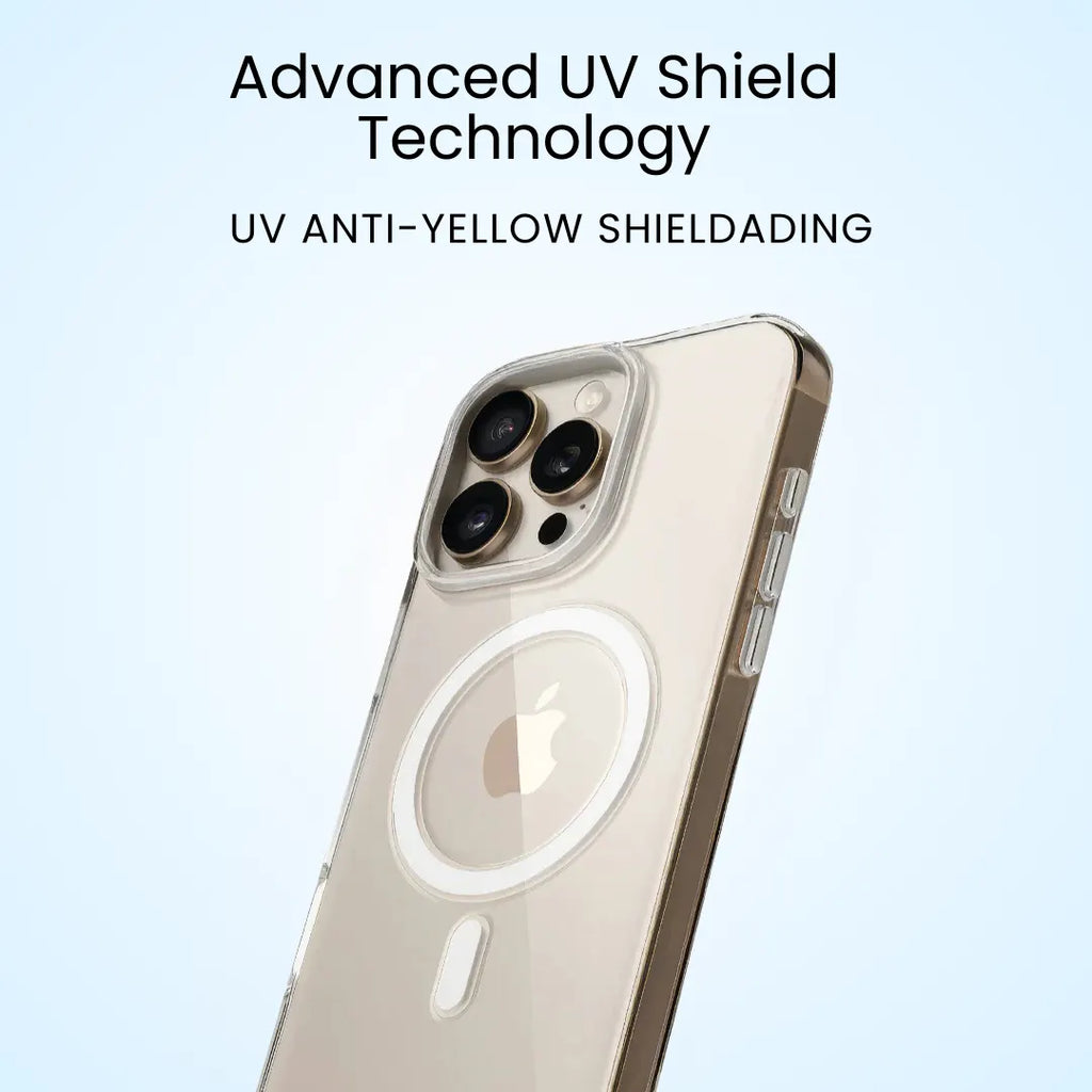 iPhone 16 Pro Max Anti-Yellow Magsafe Clear Case