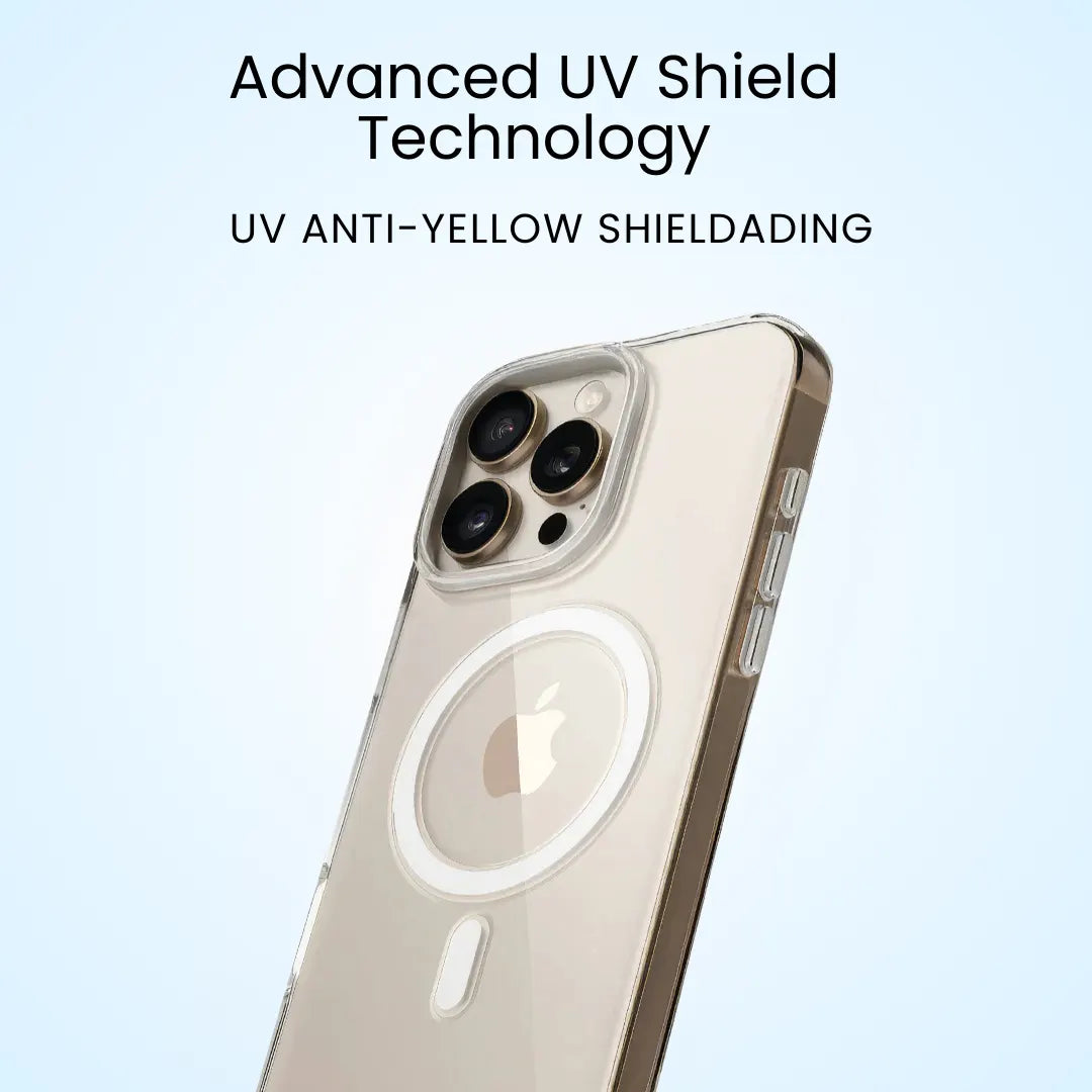 iPhone 16 Pro Max Anti-Yellow Magsafe Clear Case
