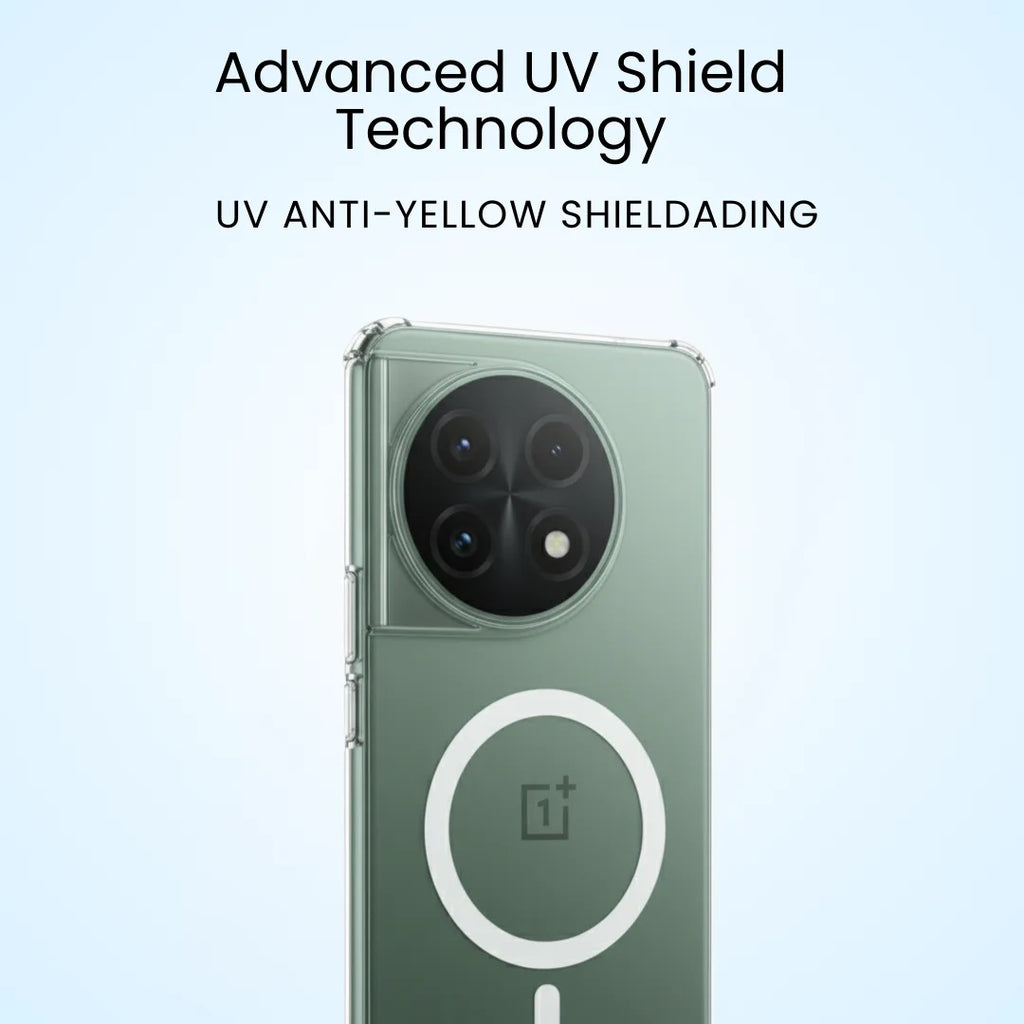 Clear Anti-Yellow MagSafe Case – OnePlus 11