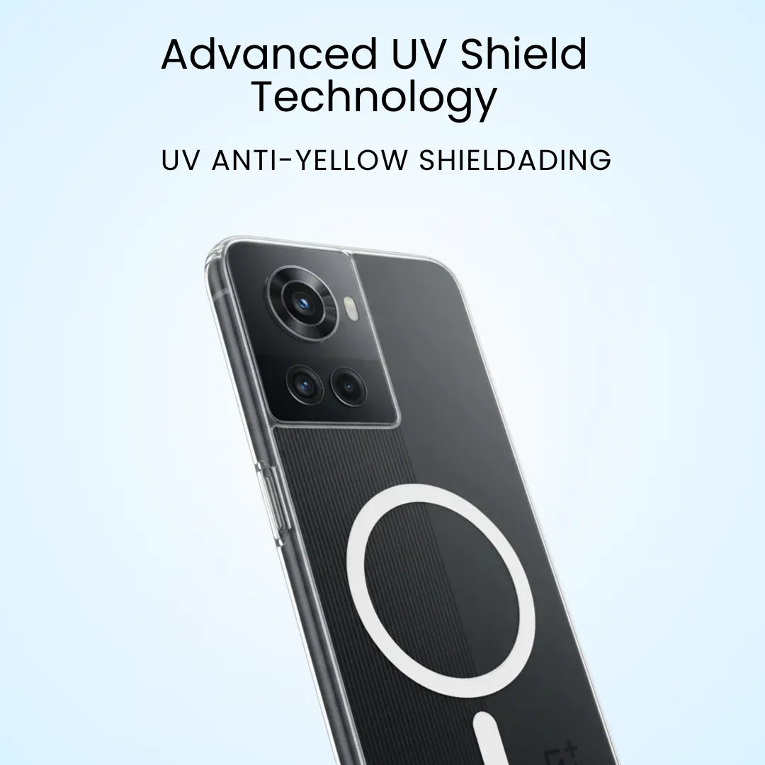 Clear Anti-Yellow MagSafe Case – OnePlus 10R