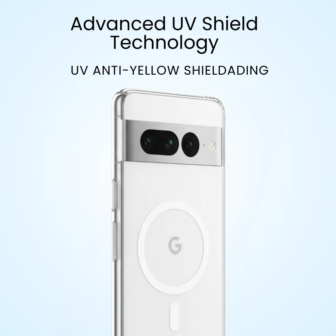 Crystal Clear Anti-Yellow MagSafe Case for Google Pixel 7 Pro