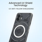 Nothing 2 Transparent Anti-Yellow MagSafe Case