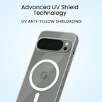 Crystal Clear Anti-Yellow MagSafe Case for Google Pixel 10 Pro