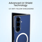 Anti-Yellow MagSafe Clear Case for Galaxy Z Fold 7