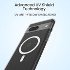 Crystal Clear Anti-Yellow MagSafe Case for Google Pixel 7A