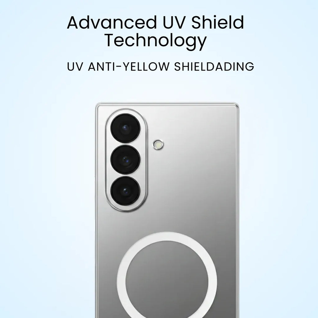 Anti-Yellow MagSafe Clear Case for Samsung Galaxy Z Fold 4