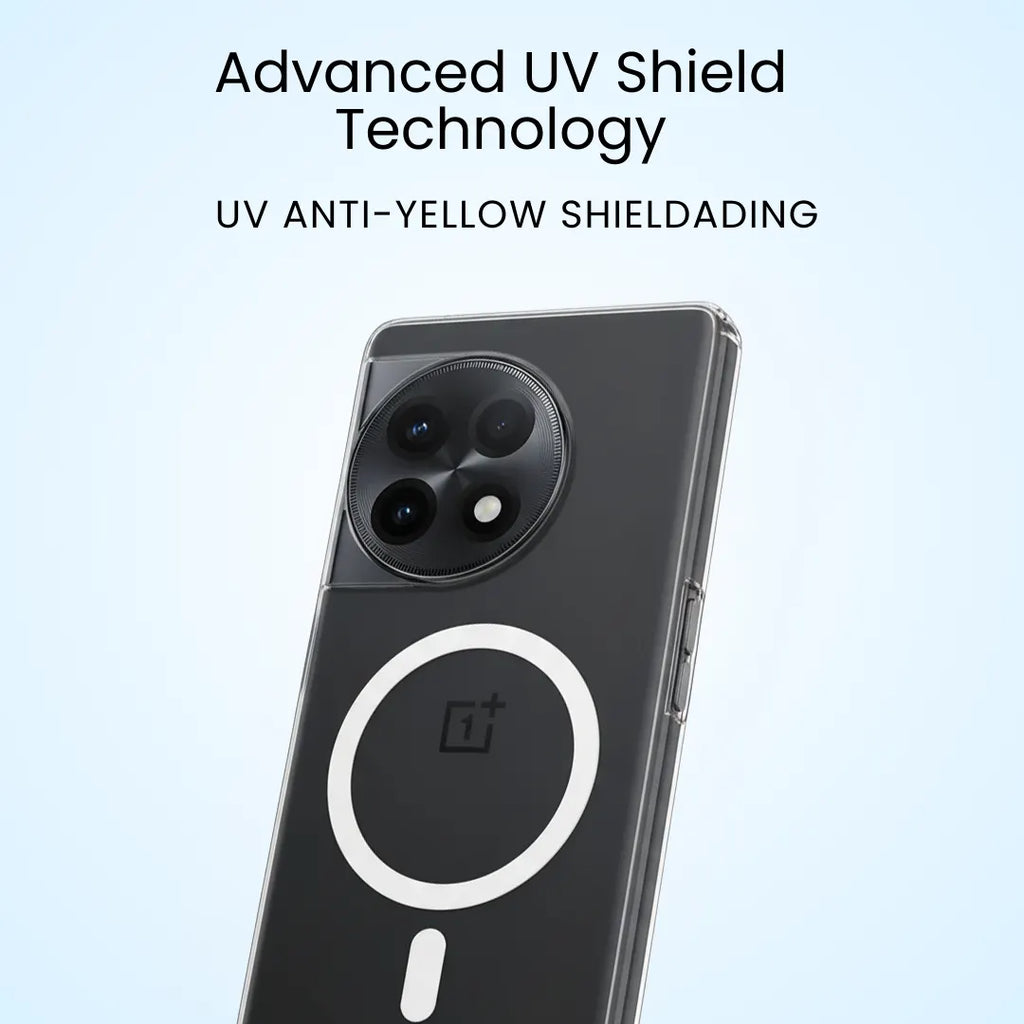 Clear Anti-Yellow MagSafe Case – OnePlus 12