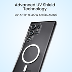 Anti Yellow Magsafe Clear Case Samsung S23 Ultra