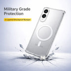 Anti-Yellow MagSafe Clear Case  Samsung S25 Edge
