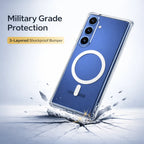 Anti Yellow Magsafe Clear Case Samsung S24 Plus