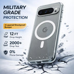 Crystal Clear Anti-Yellow MagSafe Case for Google Pixel 9 Pro