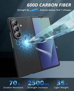 Galaxy Z Fold 8 Ultra Original Carbon Fiber Case