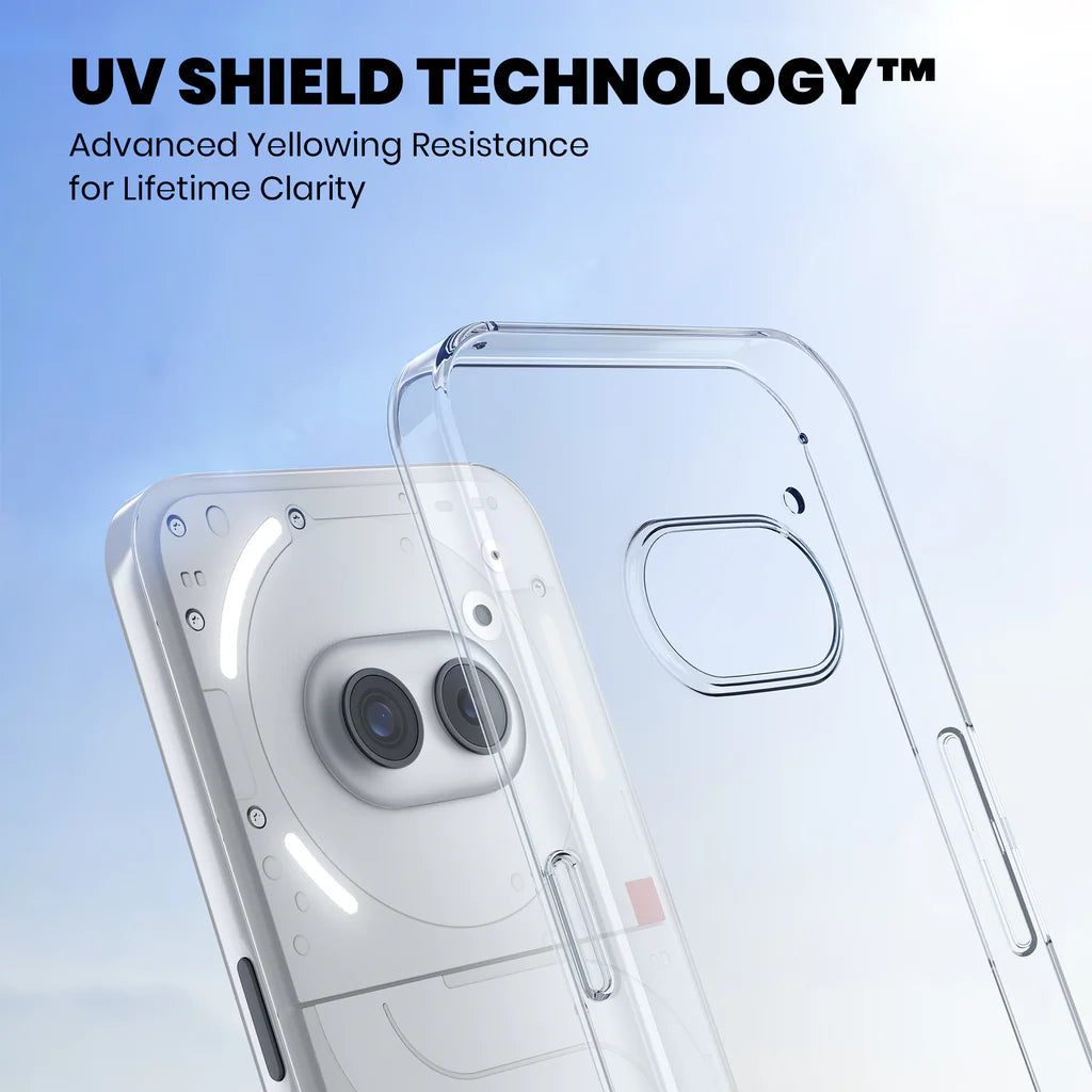Anti-Yellow Clear Case for Nothing Phone 2a