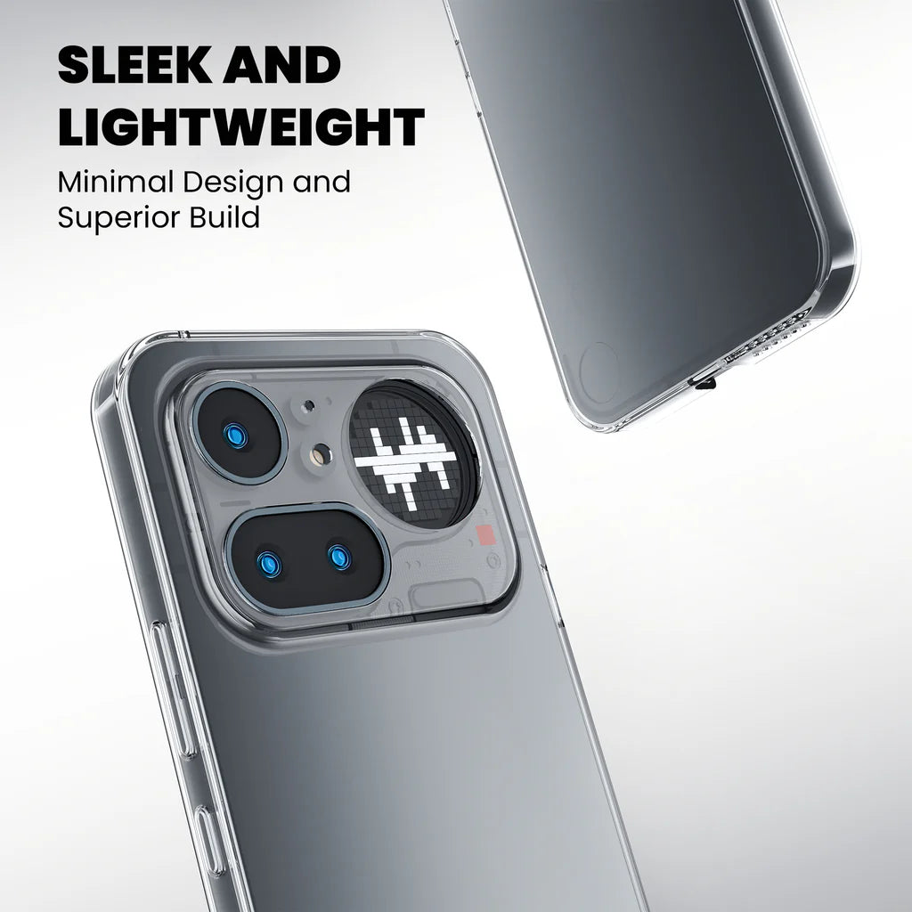 Anti-Yellow Clear Case for Nothing Phone 4a Pro