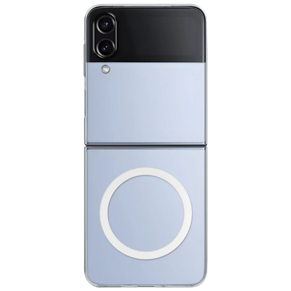 Anti-Yellow Transparent MagSafe Cover – Galaxy Z Flip4