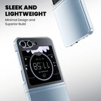 Anti-Yellow Clear Case for Galaxy Z Flip4