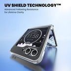 Anti-Yellow Clear Case for Galaxy Z Flip4
