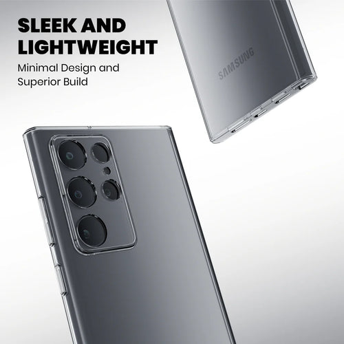 Anti-Yellow Clear Case for Galaxy S22 Ultra