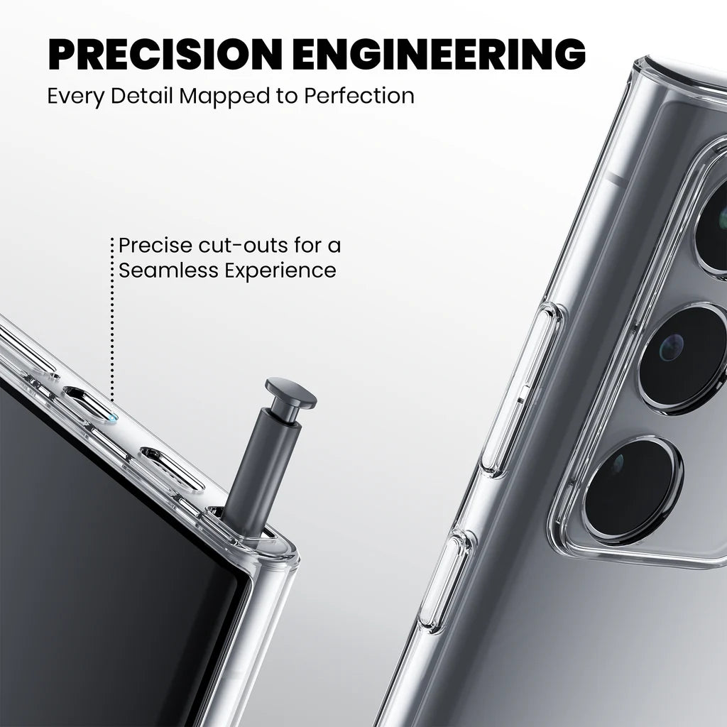 Anti-Yellow Clear Case for Galaxy S22 Ultra