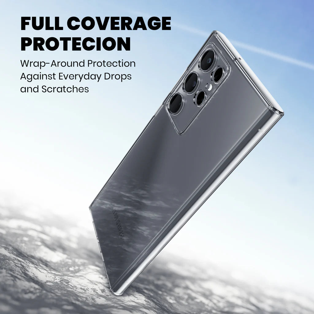 Anti-Yellow Clear Case for Galaxy S22 Ultra